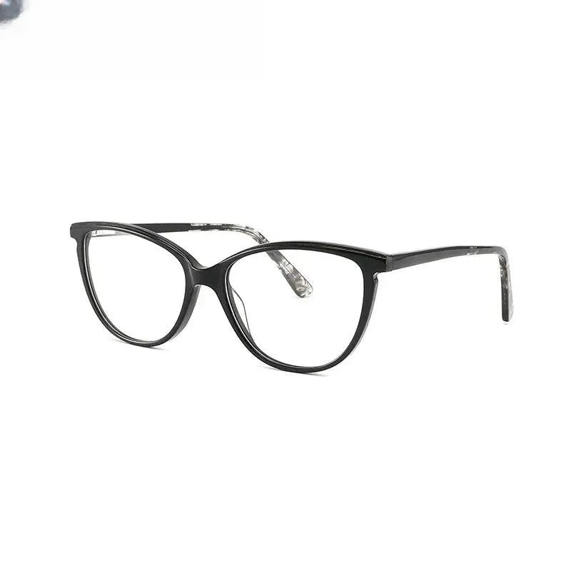 Women's Square Full Rim Acetate Prescription Glasses 319014 — view 7 | Rx Spectacle
