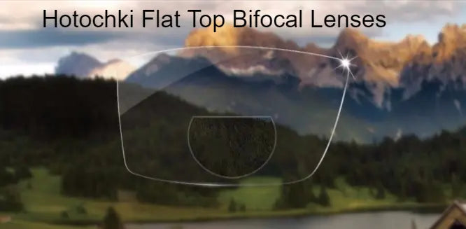 1.499 Index Flat Top Bifocal Clear Lenses — view 2 | Rx Spectacle