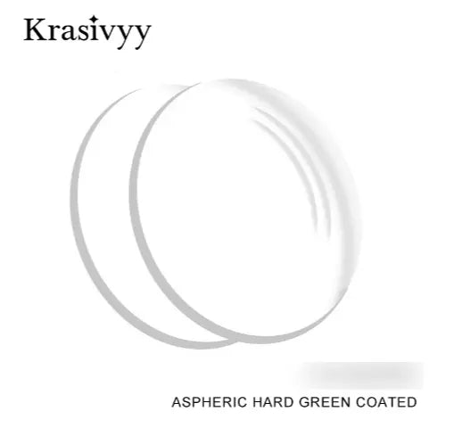 Hard Green Aspheric Single Vision Clear Lenses — view 2 | Rx Spectacle