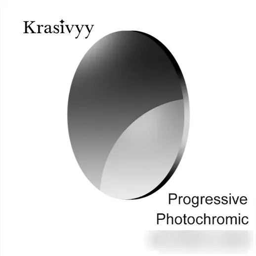 Progressive Photochromic Gray Lenses — view 2 | Rx Spectacle