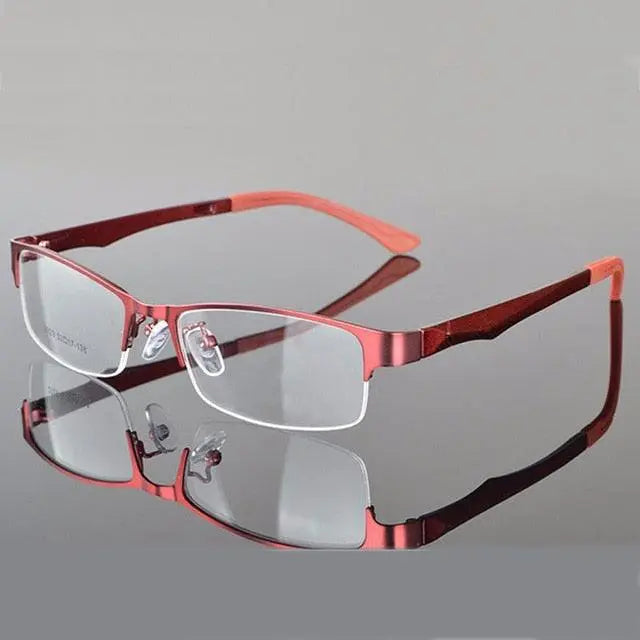Women's Semi-Rimless Alloy Prescription Glasses 2329 — view 16 | Rx Spectacle