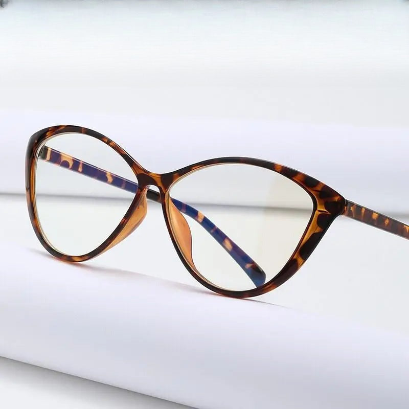 Women's Cat Eye Full Rim TR90 Prescription Glasses 5865 — view 1 | Rx Spectacle