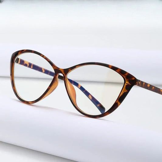 Women's Cat Eye Full Rim TR90 Prescription Glasses 5865 — view 1 | Rx Spectacle