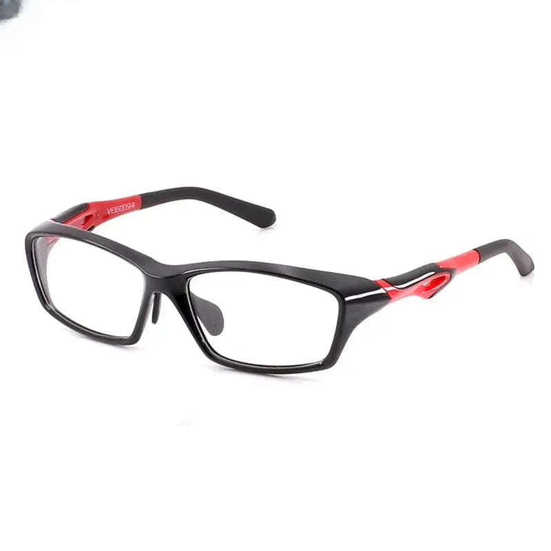 Unisex Square Full Rim Titanium Prescription Glasses 318021 — view 6 | Rx Spectacle