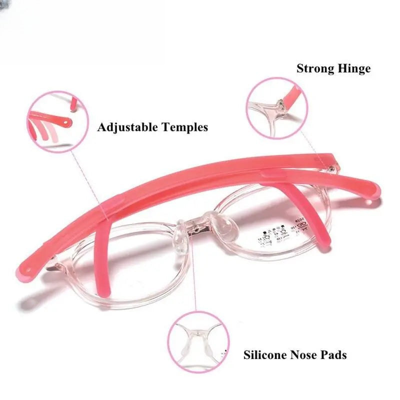 Unisex Round Full Rim Titanium Prescription Glasses 5028 — view 10 | Rx Spectacle