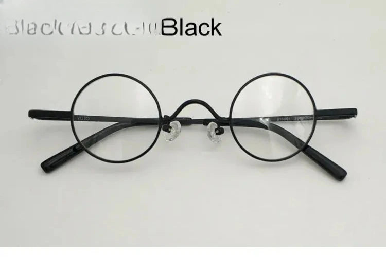 Unisex Round Full Rim Alloy Prescription Glasses 811441 — view 3 | Rx Spectacle