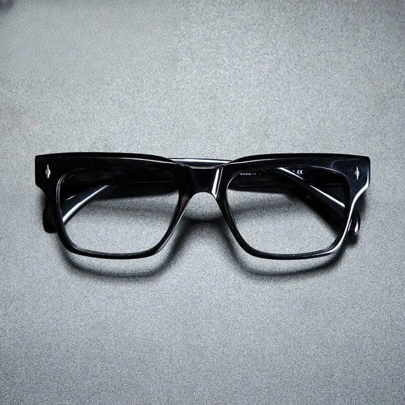 Unisex Square Full Rim Acetate Prescription Glasses Gxyj918 — view 8 | Rx Spectacle