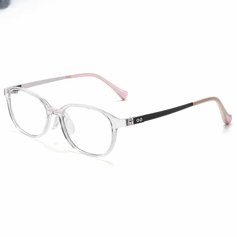 Unisex Square Full Rim Titanium Prescription Glasses 896005 — view 3 | Rx Spectacle