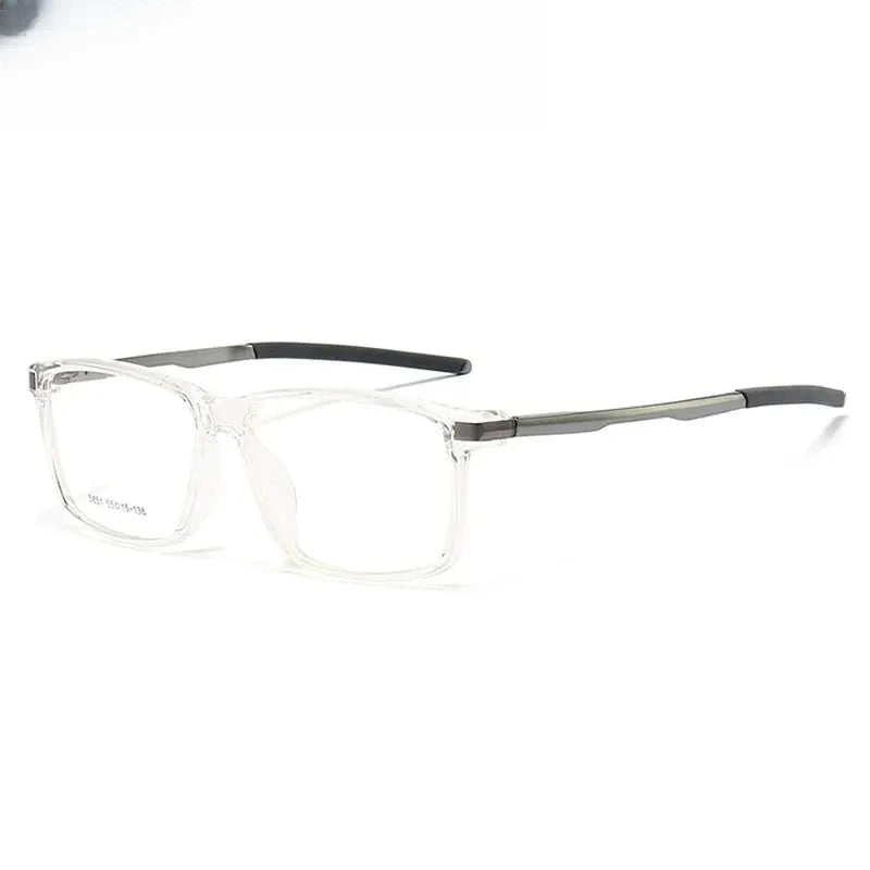 Women's Square Full Rim TR90 Prescription Glasses 615851 — view 8 | Rx Spectacle