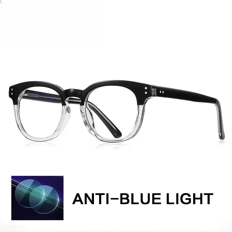 Unisex Square Full Rim Titanium Reading Glasses Gxyj2125 — view 8 | Rx Spectacle