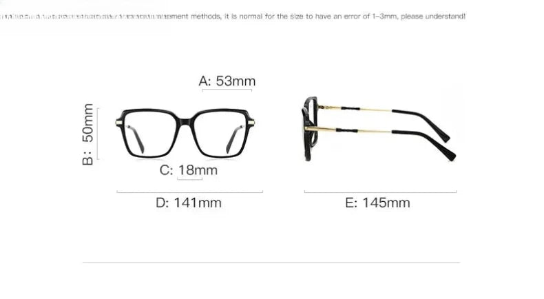 Women's Square Full Rim TR90 Reading Glasses 2212 — view 14 | Rx Spectacle