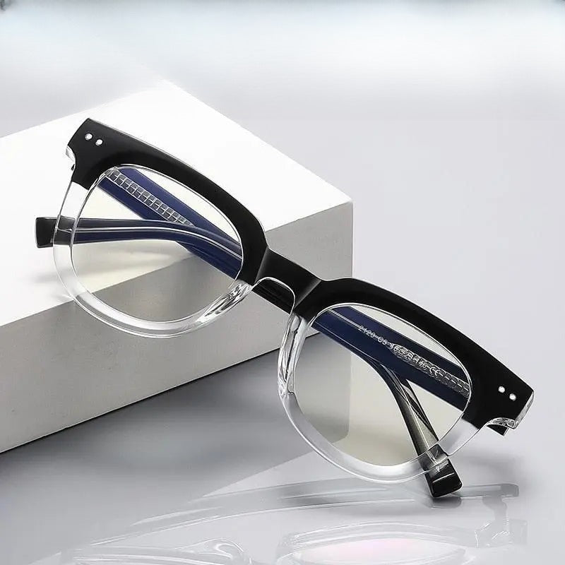 Unisex Square Full Rim Acetate Prescription Glasses 2120 — view 1 | Rx Spectacle