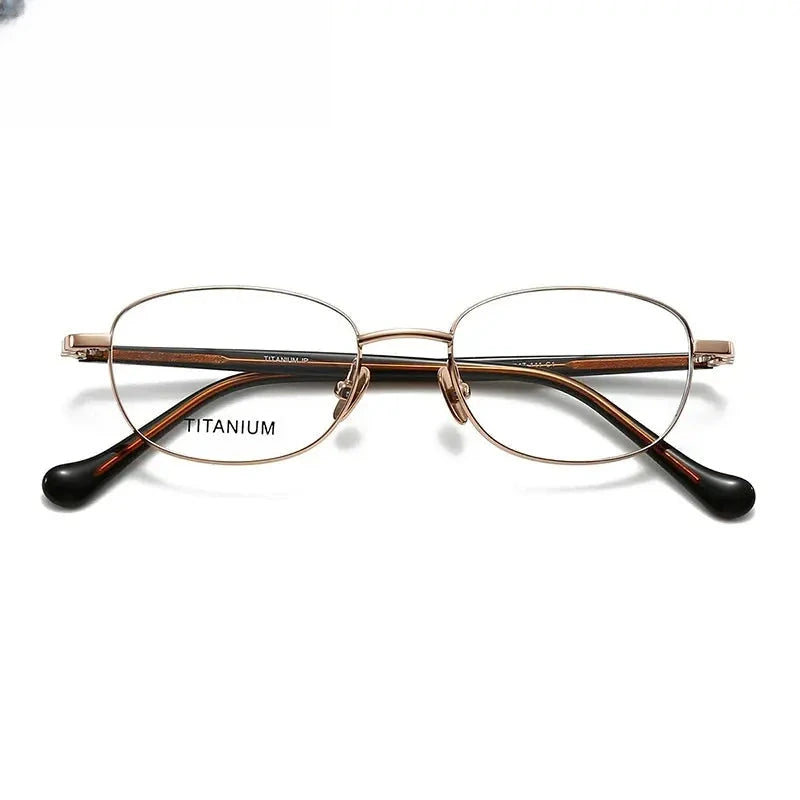 Women's Oval Full Rim Prescription Glasses 407002 — view 3 | Rx Spectacle