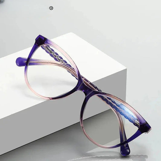 Unisex Cat Eye Full Rim TR90 Reading Glasses 2136 — view 1 | Rx Spectacle