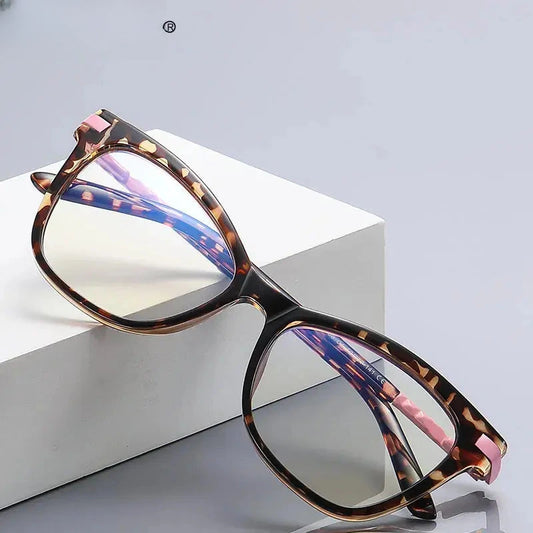 Women's Square Full Rim TR90 Reading Glasses 2108 — view 1 | Rx Spectacle