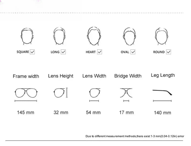Unisex Polygon Full Rim Titanium Prescription Glasses 414755 — view 2 | Rx Spectacle
