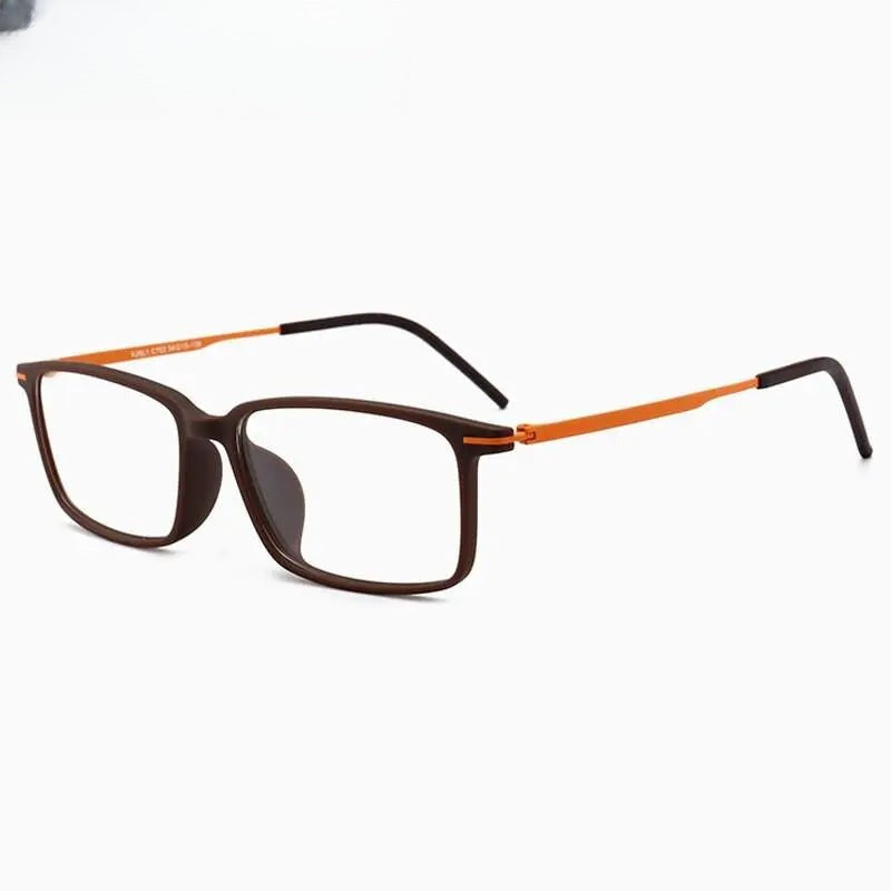 Unisex Square Full Rim TR90 Prescription Glasses 2601 — view 5 | Rx Spectacle
