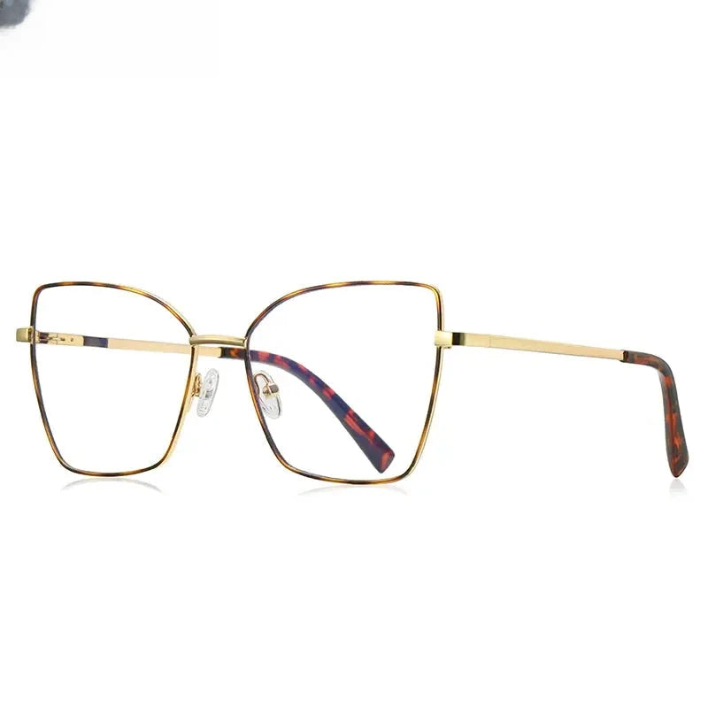 Unisex Butterfly Full Rim Titanium Reading Glasses 3086 — view 8 | Rx Spectacle