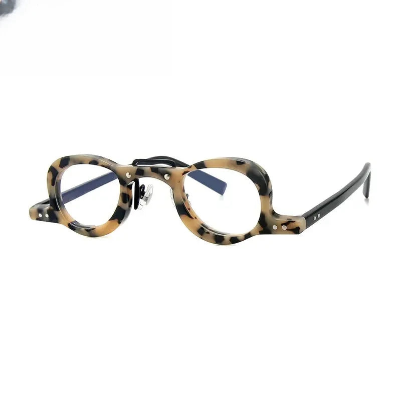 Women's Oval Full Rim Acetate Double Bridge Prescription Glasses G56064 — view 4 | Rx Spectacle