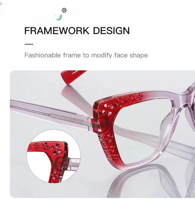 Women's Full Rim Titanium Reading Glasses 2185 — view 5 | Rx Spectacle