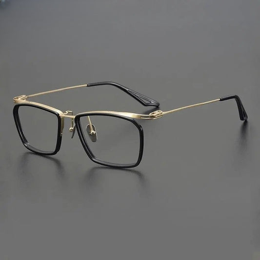 Unisex Square Full Rim Acetate Prescription Glasses Gxyj902 — view 1 | Rx Spectacle