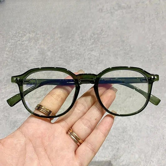 Unisex Oval Full Rim TR90 Prescription Glasses 12491 — view 1 | Rx Spectacle