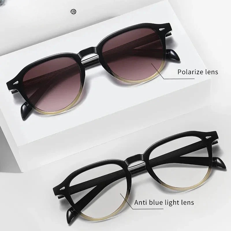 Unisex Square Full Rim Acetate Reading Glasses 31101 — view 1 | Rx Spectacle