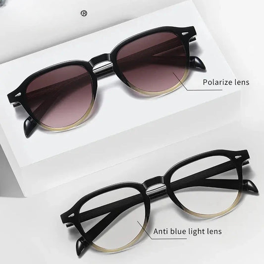 Unisex Square Full Rim Acetate Reading Glasses 31101 — view 1 | Rx Spectacle