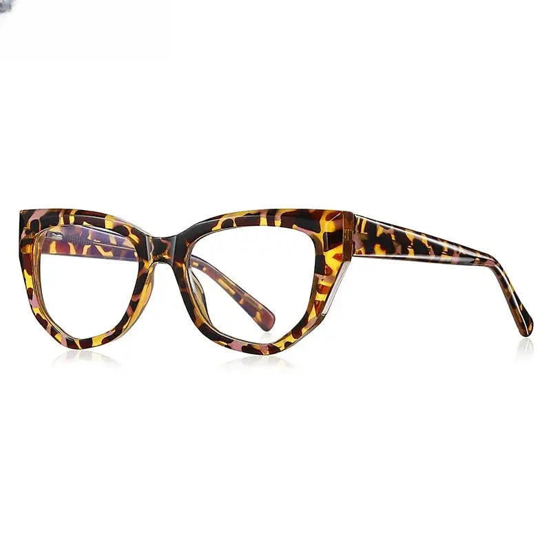 Women's Cat Eye Full Rim TR90 Reading Glasses 2156 — view 9 | Rx Spectacle
