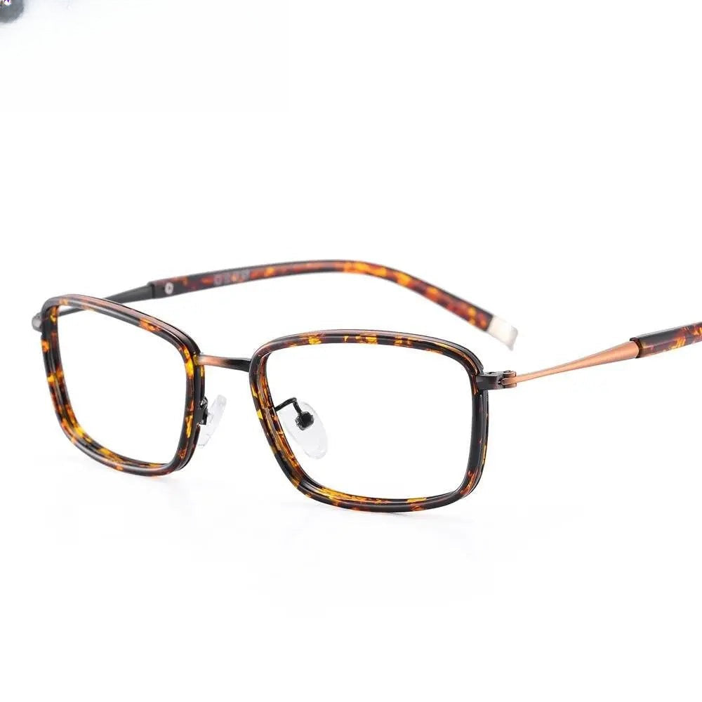 Unisex Square Full Rim Alloy Prescription Glasses 0037 — view 1 | Rx Spectacle