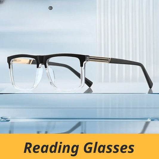 Unisex Square Full Rim TR90 Reading Glasses 660028 — view 1 | Rx Spectacle