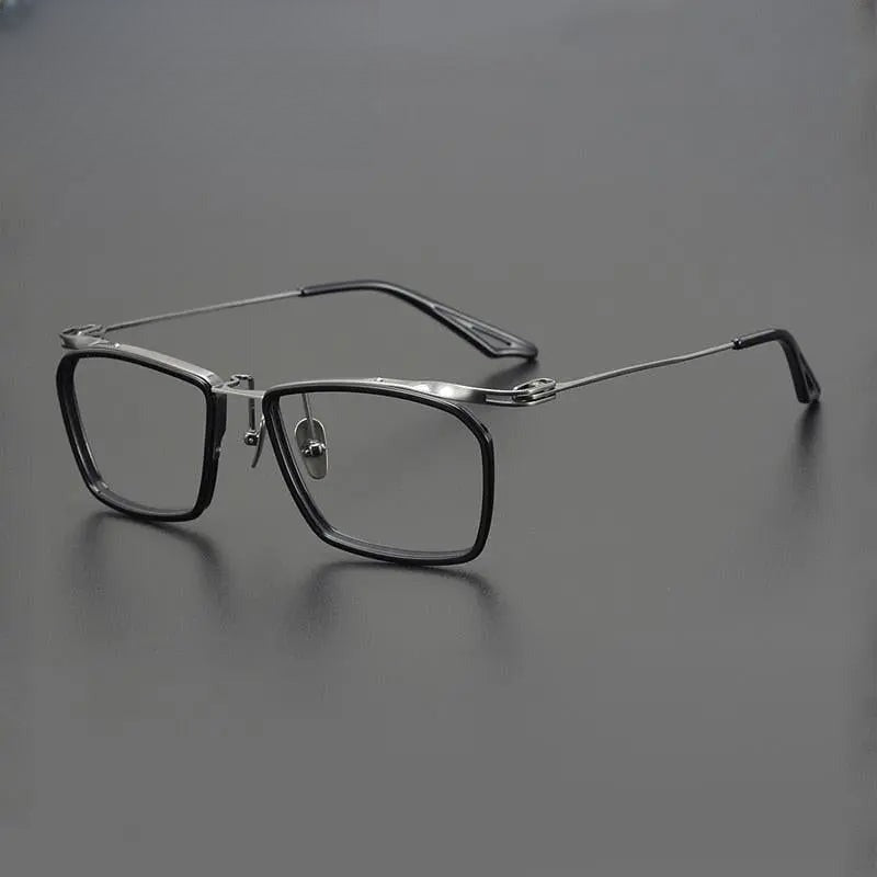 Unisex Square Full Rim Acetate Prescription Glasses Gxyj902 — view 7 | Rx Spectacle