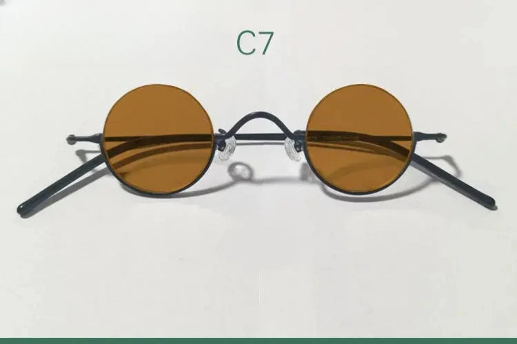 Women's Round Semi-Rimless Alloy Prescription Glasses 14130 — view 4 | Rx Spectacle