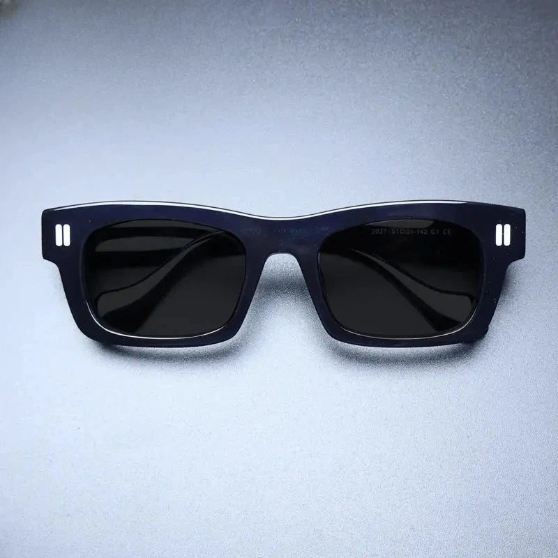Unisex Square Full Rim Acetate Prescription Glasses M004 — view 1 | Rx Spectacle