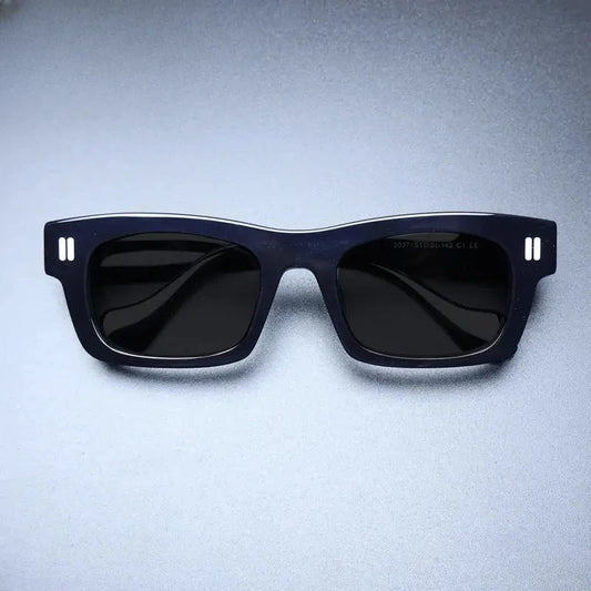 Unisex Square Full Rim Acetate Prescription Glasses M004 — view 1 | Rx Spectacle