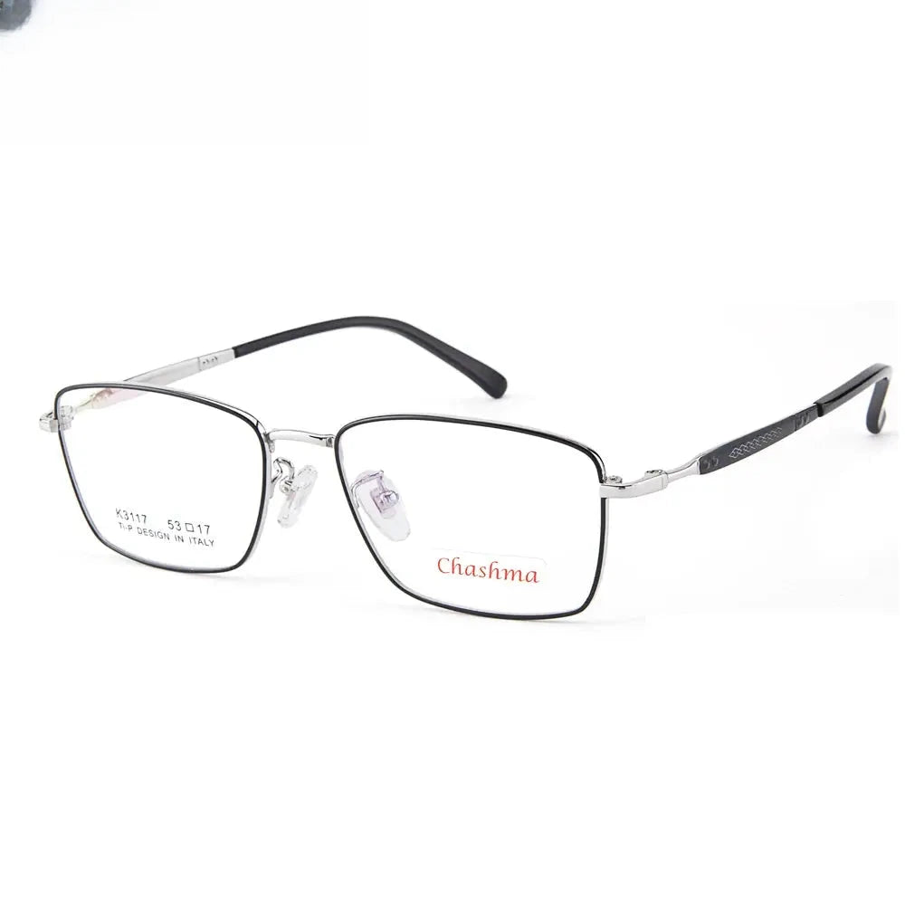 Women's Polygon Full Rim Titanium Prescription Glasses 3117 — view 1 | Rx Spectacle