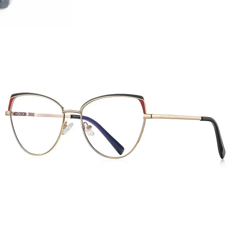 Unisex Square Full Rim Stainless Steel Reading Glasses 3105 — view 7 | Rx Spectacle