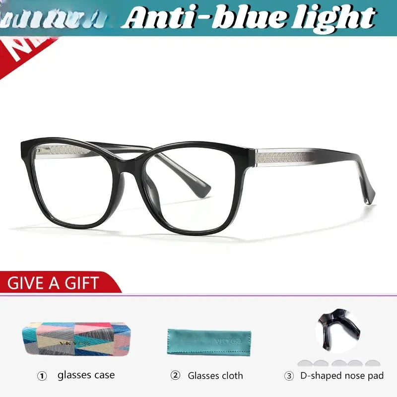Women's Cat Eye Full Rim TR90 Reading Glasses 727022 — view 7 | Rx Spectacle