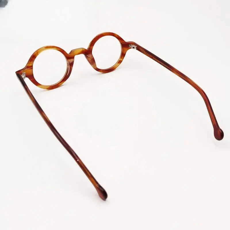 Women's Round Full Rim Acetate Reading Glasses 38132 — view 3 | Rx Spectacle