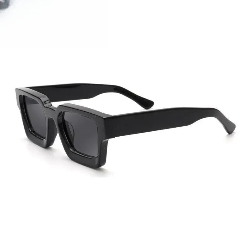 Women's Rectangular Full Rim Acetate Prescription Glasses Tyj66 — view 4 | Rx Spectacle