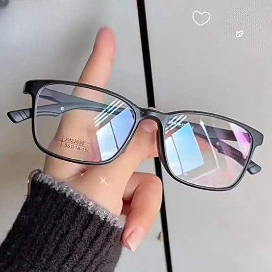 Unisex Square Full Rim Titanium Prescription Glasses 722696 — view 1 | Rx Spectacle