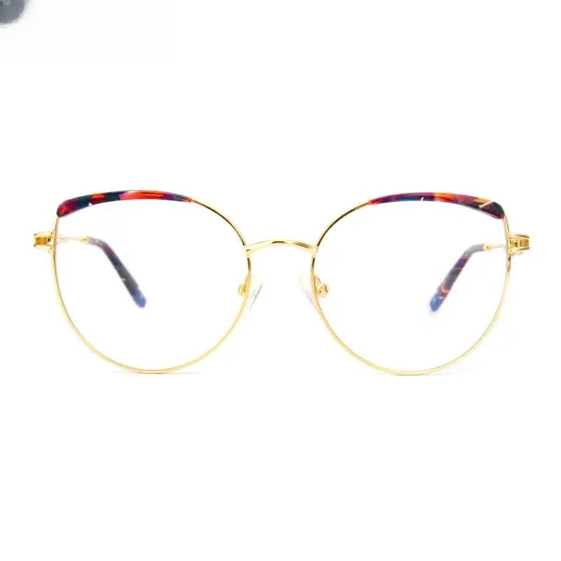 Women's Cat Eye Full Rim Acetate Reading Glasses 7352 — view 12 | Rx Spectacle