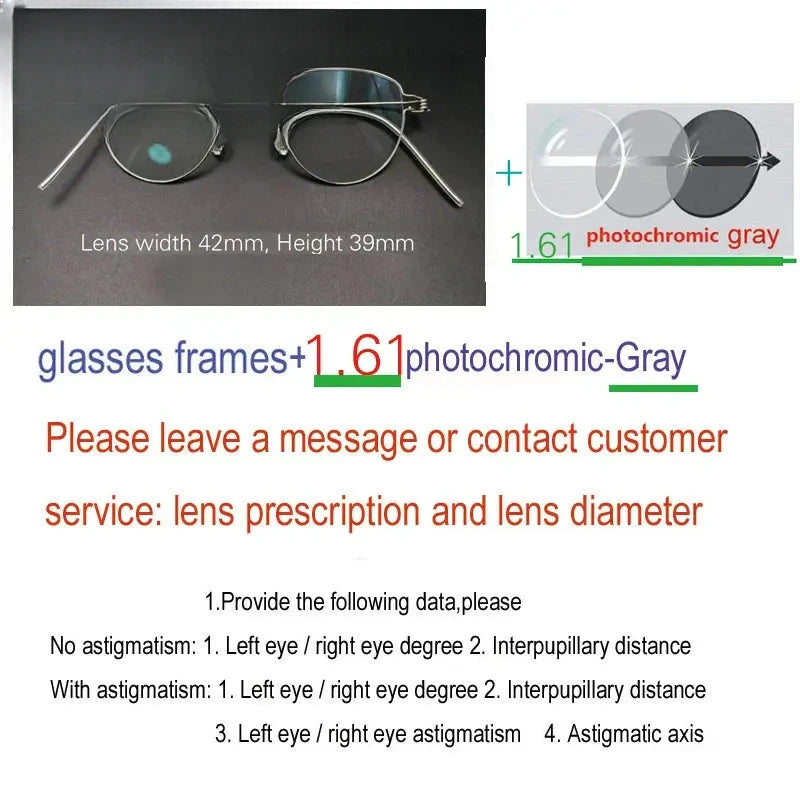 Unisex Oval Full Rim Stainless Steel Prescription Glasses 61457 — view 4 | Rx Spectacle