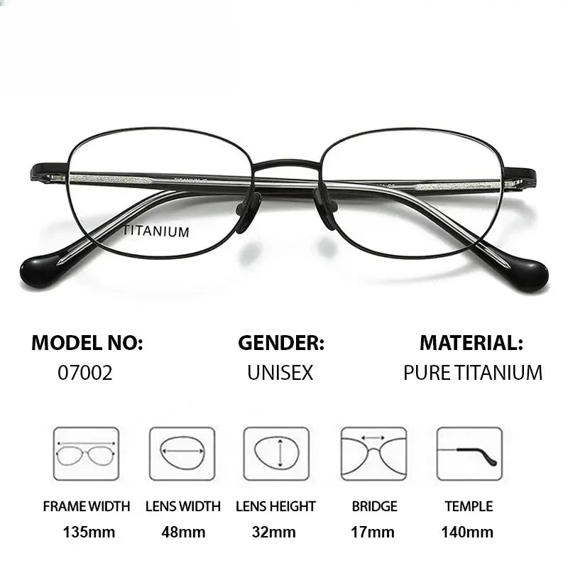 Women's Oval Full Rim Prescription Glasses 407002 — view 2 | Rx Spectacle