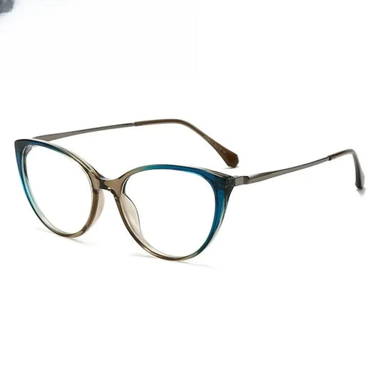 Women's Cat Eye Full Rim Acetate Prescription Glasses 341084 — view 1 | Rx Spectacle