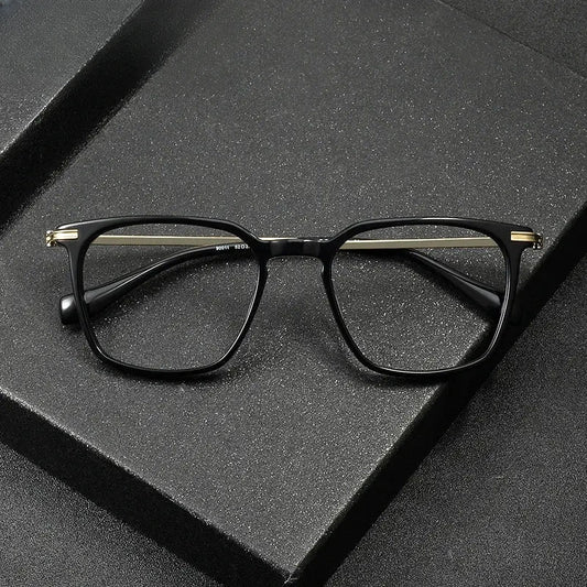Unisex Oval Full Rim Titanium Prescription Glasses 90011 — view 1 | Rx Spectacle