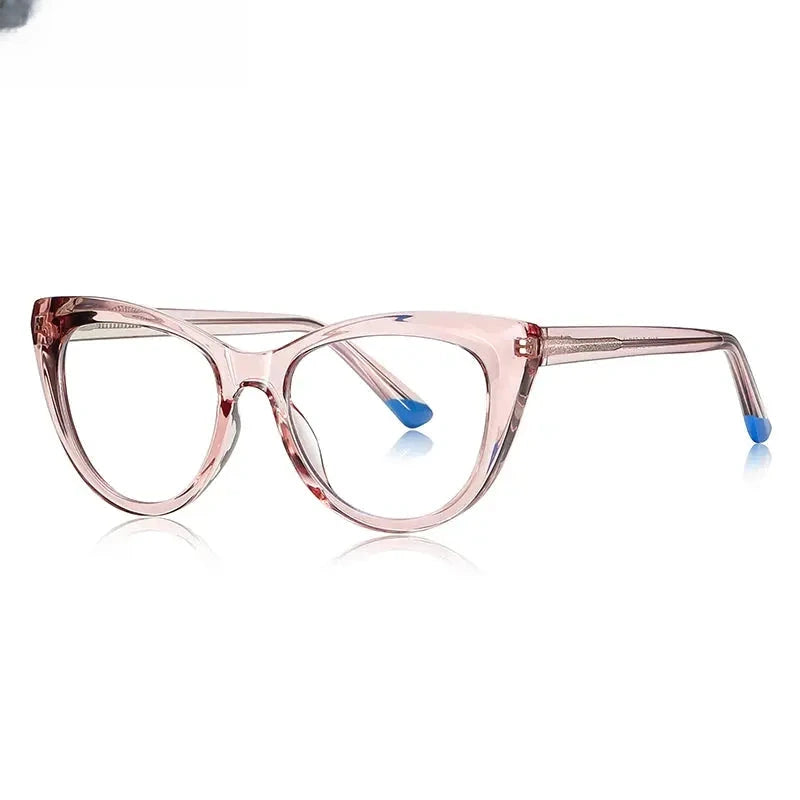 Women's Cat Eye Full Rim TR90 Reading Glasses 2149 — view 10 | Rx Spectacle