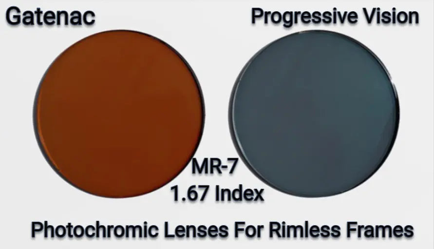 1.67 MR-7 Progressive Photochromic Lenses — view 1 | Rx Spectacle