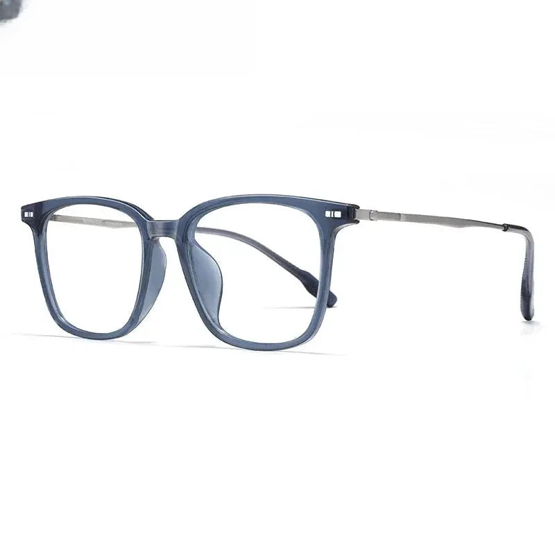 Unisex Square Full Rim Titanium Prescription Glasses 331020 — view 1 | Rx Spectacle
