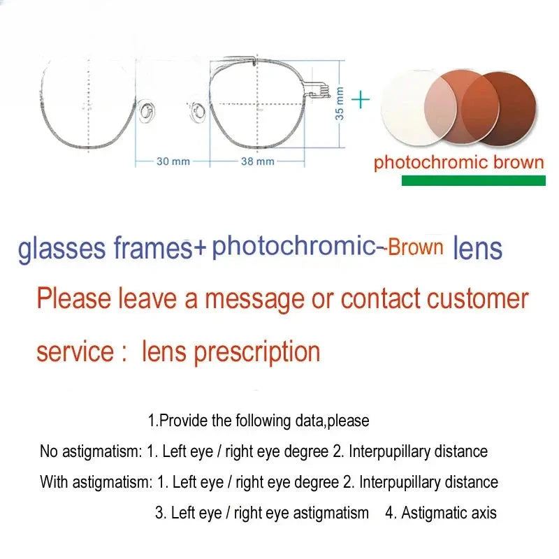 Unisex Round Full Rim Stainless Steel Prescription Glasses 3838 — view 12 | Rx Spectacle